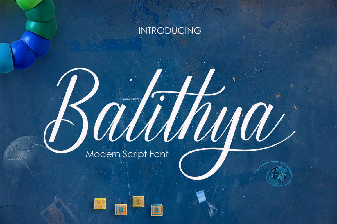 Balithya Font Poster 1