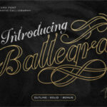 Ballegra Font Poster 1