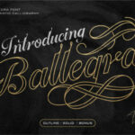 Ballegra Font Poster 1