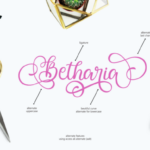 Ballita Script Font Poster 2