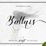 Ballqis Font Poster 1