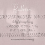 Ballroom Font Poster 7