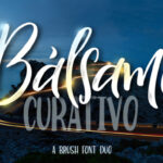 Bálsamo Curativo Duo Font Poster 1