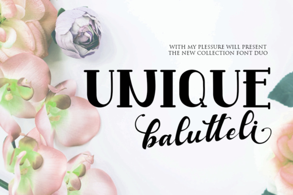 Balutteli Font