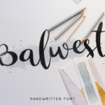 Balwest Font Poster 1