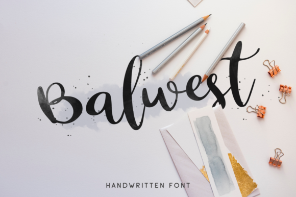 Balwest Font Poster 1