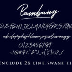 Bambang Font Poster 4