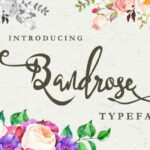 Bandrose Family Font Poster 1