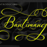 Bantimange Font Poster 1