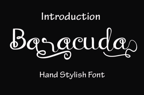 Baraccuda Font