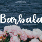 Barbala Font Poster 1