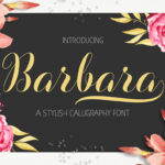 Barbara Font Poster 1