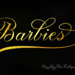 Barbies Script Font Poster 1