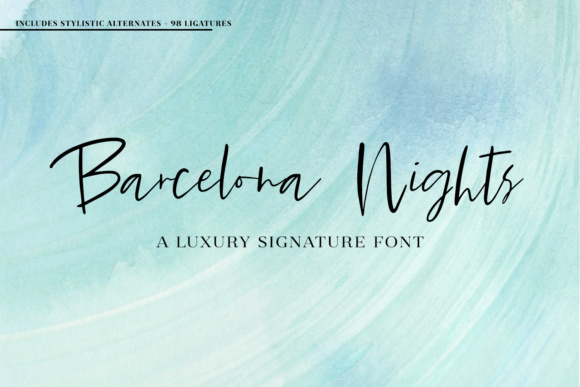 Barcelona Nights Font