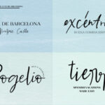 Barcelona Nights Font Poster 4