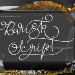 Barista Script Font Poster 7