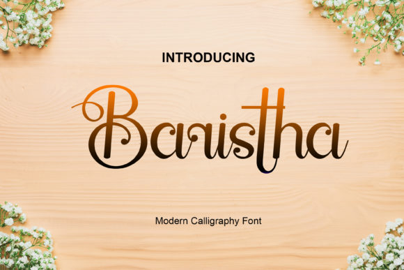 Baristha Font Poster 1