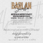 Barlan & Sevilla Duo Font Poster 7