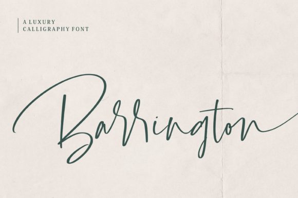 Barrington Font