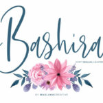 Bashira Font Poster 1