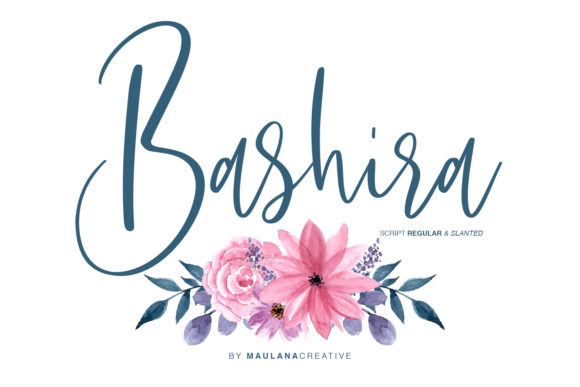 Bashira Font Poster 1