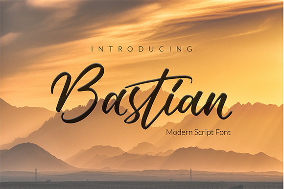 Bastian Font Poster 1