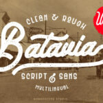 Batavia Duo Font Poster 1