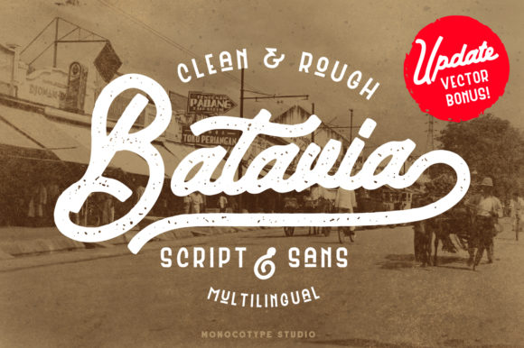 Batavia Duo Font Poster 1