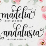 Batavia Script Font Poster 2