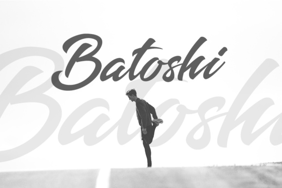 Batoshi Font Poster 1