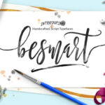 Be Smart Script Font Poster 1