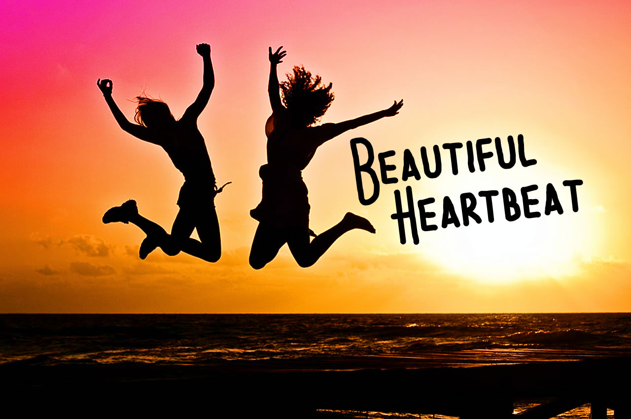 Beautiful Heartbeat Font Poster 1