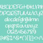 Beautiful Mind Font Poster 2