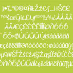 Beautiful Mind Font Poster 3