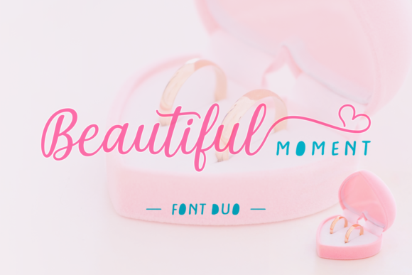 Beautiful Moment Font Poster 1