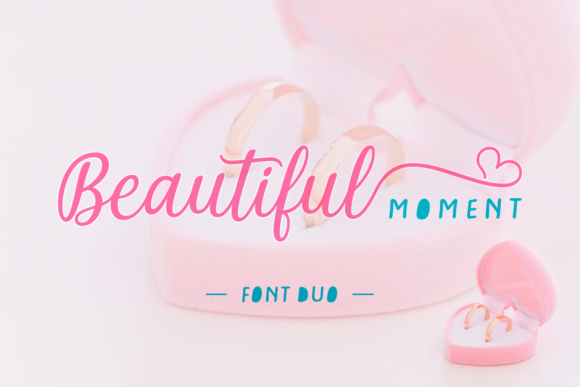 Beautiful Moment Font Beautiful Moment Font Poster 1