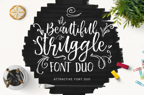 Beautiful Struggle Font Beautiful Struggle Font Poster 1