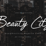Beauty City Font Poster 1