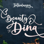 Beauty Dina Font Poster 1