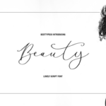 Beauty Lady Font Poster 1