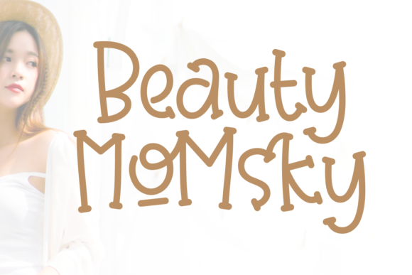 Beauty Momsky Font Poster 1