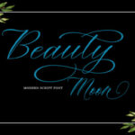 Beauty Moon Script Font Poster 1