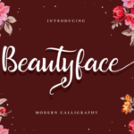 Beautyface Script Font Poster 1