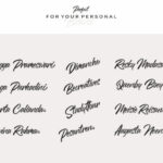 Becreatives Font Poster 4