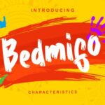 Bedmifo Font Poster 1