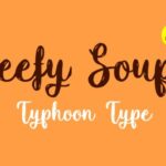 Beefy Soup Font Poster 1
