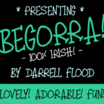 Begorra Font Poster 1