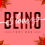 Being Love Duo Font Poster 1