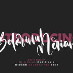 Belarimul Meriam Font Poster 1