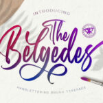 Belgedes Font Poster 1